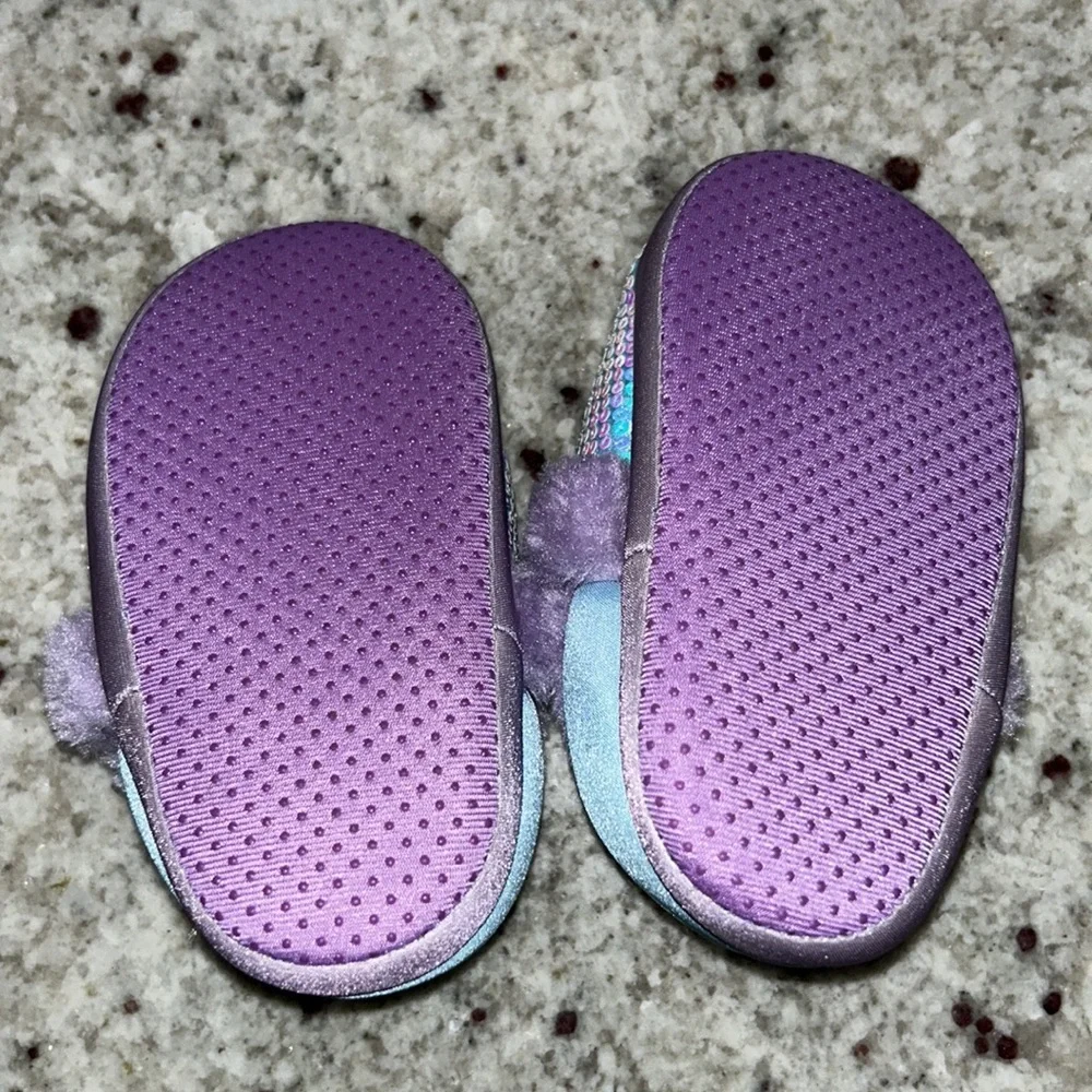 2 Pair Of Little Girl Slippers